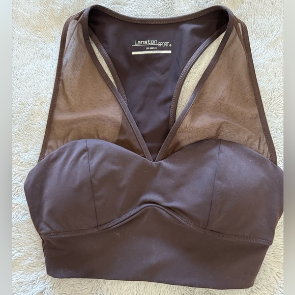 NWT Lanston Sierra Mesh Panel Bra - Picture 3 of 8